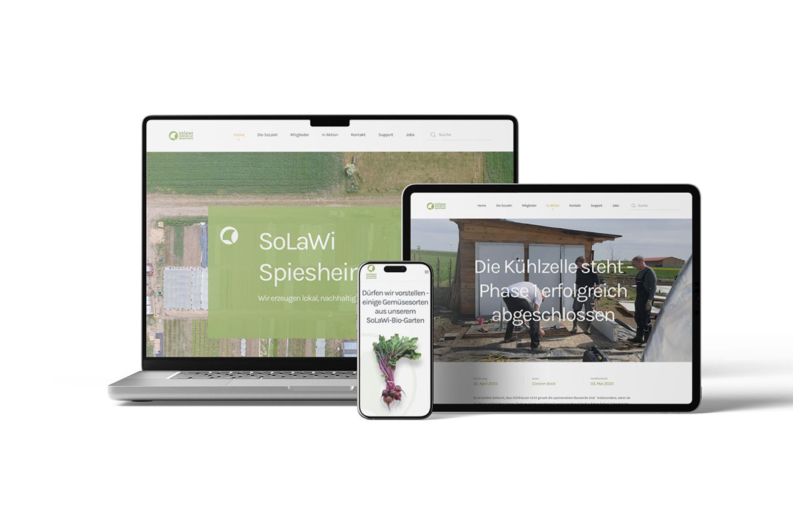 Website Solawi Spiesheim